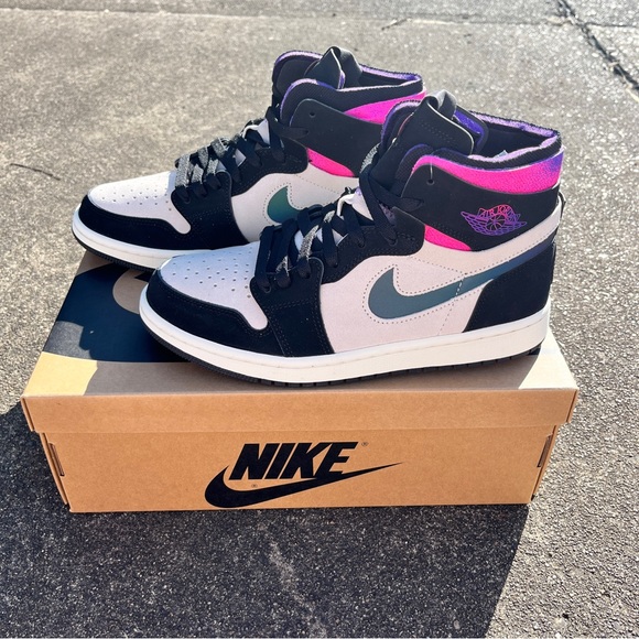 Nike Air Jordan 1 High Zoom Comfort PSG Size 7M / 8.5W New in Box - Picture 3 of 7